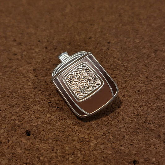 Bobby's Flask Hard Enamel Pin