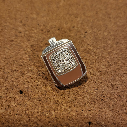 Bobby's Flask Hard Enamel Pin