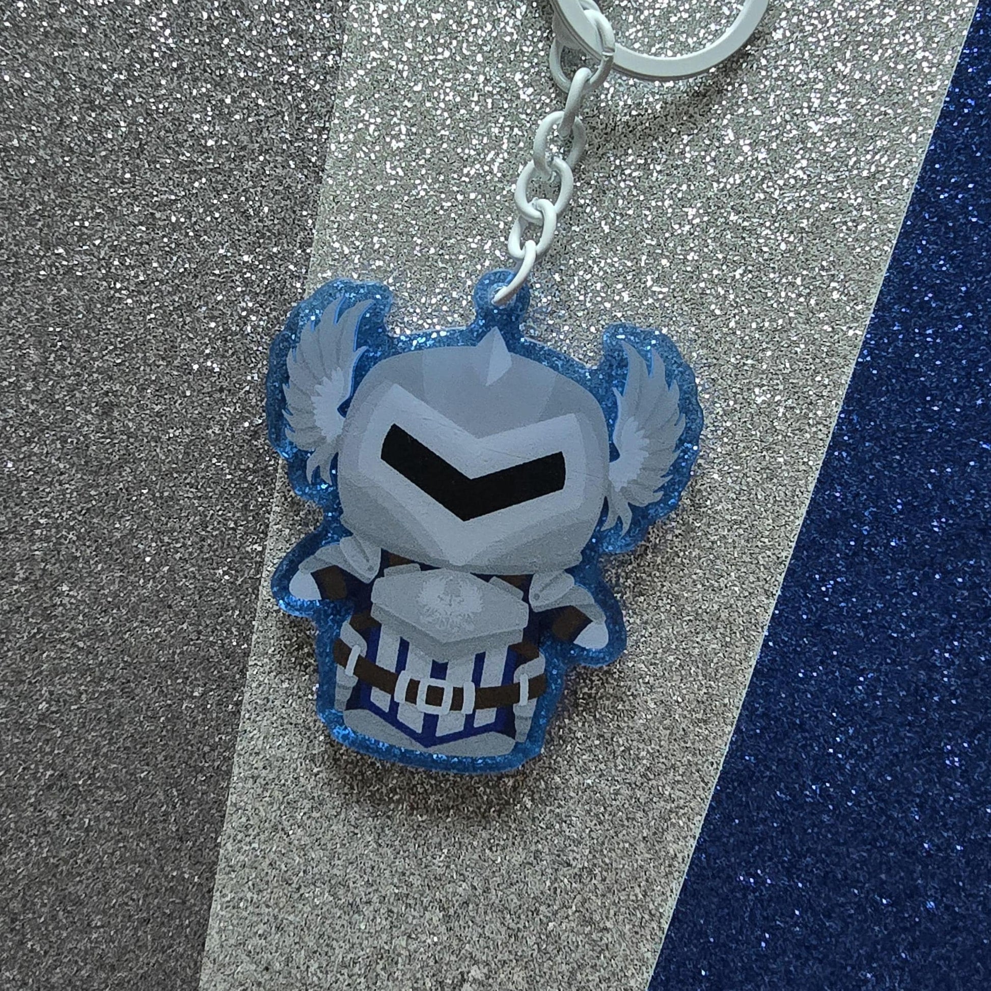 The Warden Itty Bitty | Grey Warden Acrylic Keychain | Dragon Age Origins