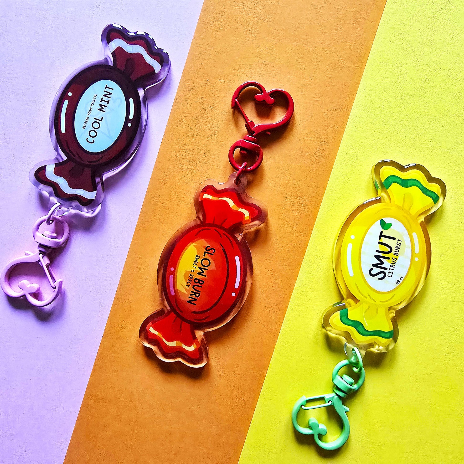 Fanfic Trope Candy Charms | Acrylic Keychain