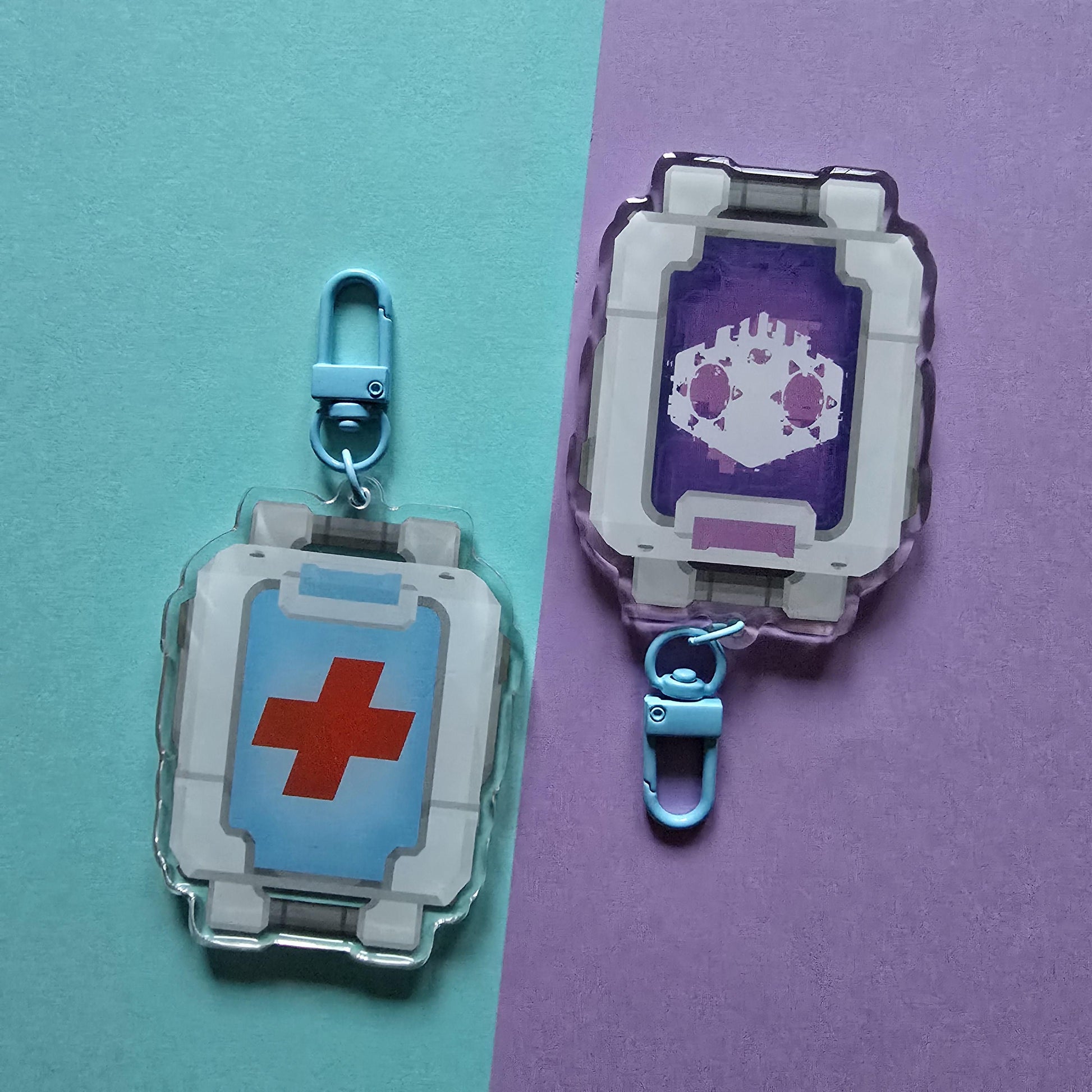 I Need Healing! Large Health Pack Acrylic Charm