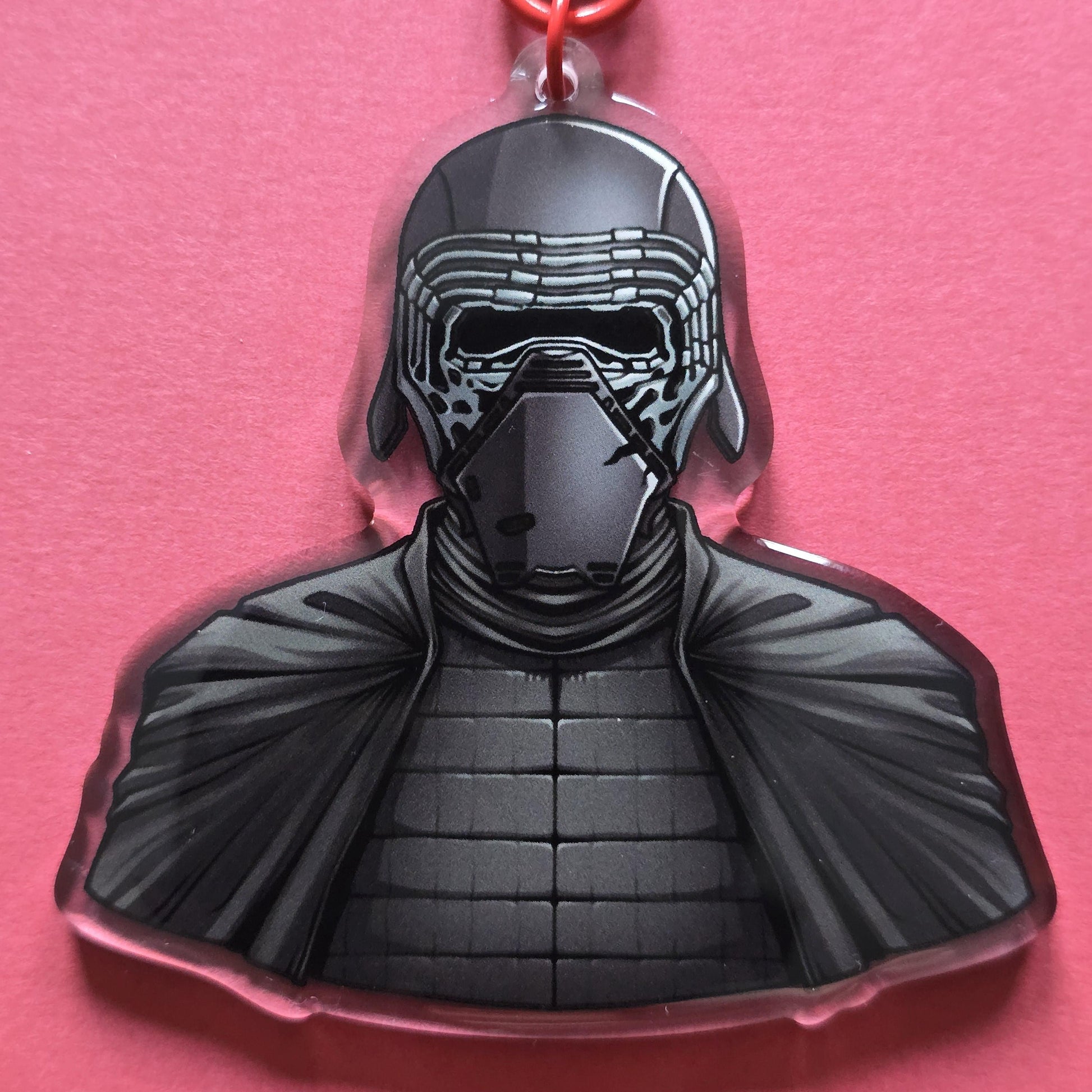 The Dark Prince Bust | Acrylic Charm Keychain | Kylo