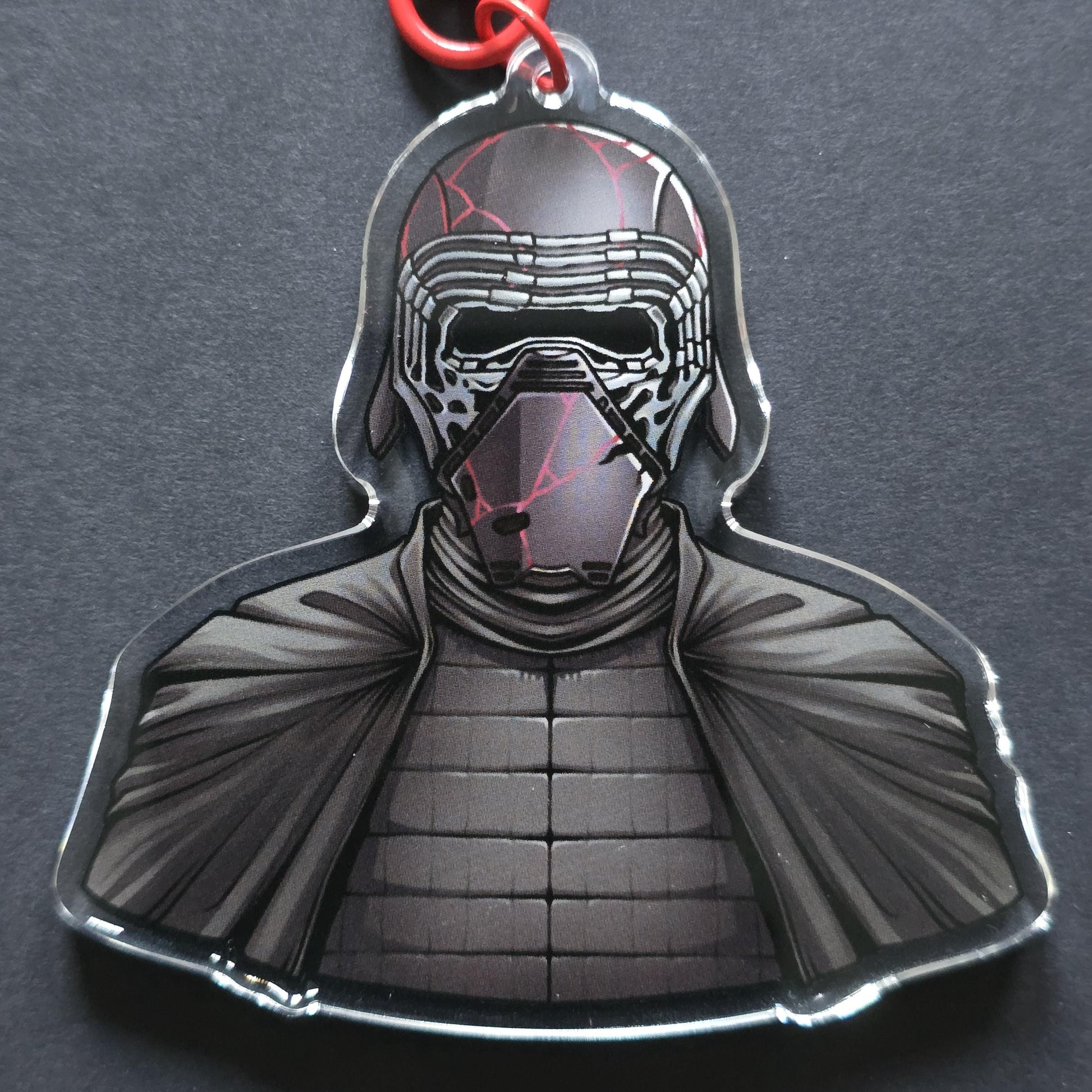 The Dark Prince Bust | Acrylic Charm Keychain | Kylo