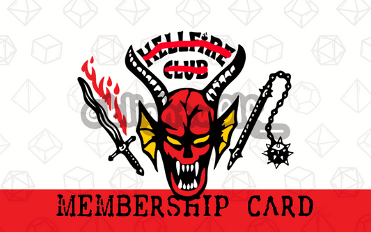 Hell Club Membership Card!