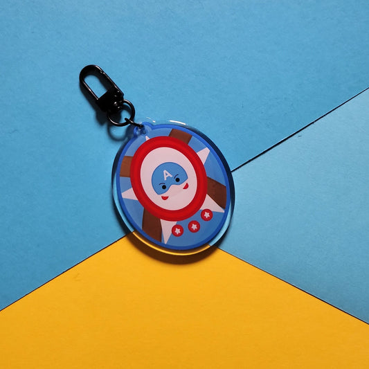 Super Hero Steve Tamagotchi Acrylic Charm