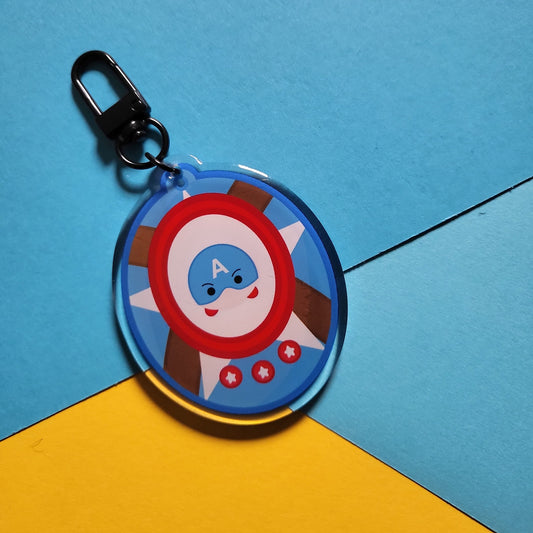 Super Hero Steve Tamagotchi Acrylic Charm