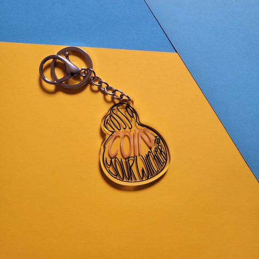 Toss A Coin To Your Monster Hunter Acrylic Charm