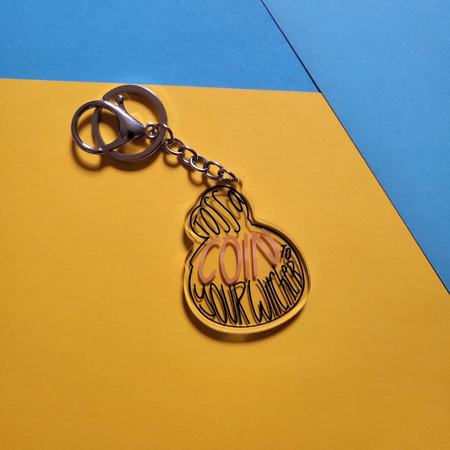 Toss A Coin To Your Monster Hunter Acrylic Charm