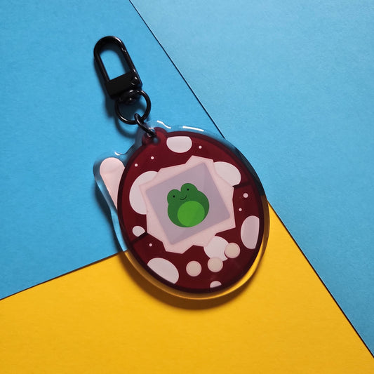 Froggy Tamagotchi Acrylic Charm