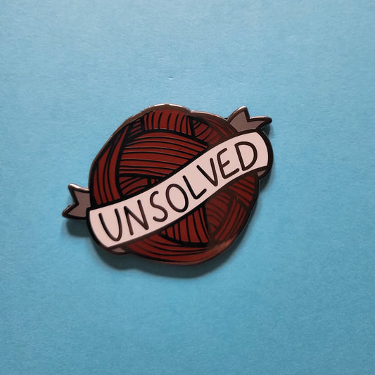 Red is For Unsolved Hard Enamel Pin