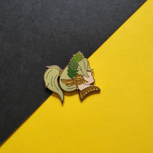 Winged Victory Hard Enamel Pin