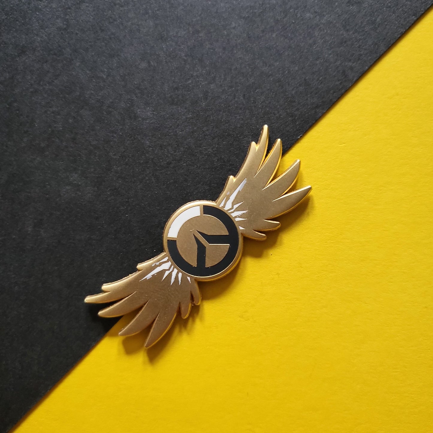 Logo With Wings Hard Enamel Pin