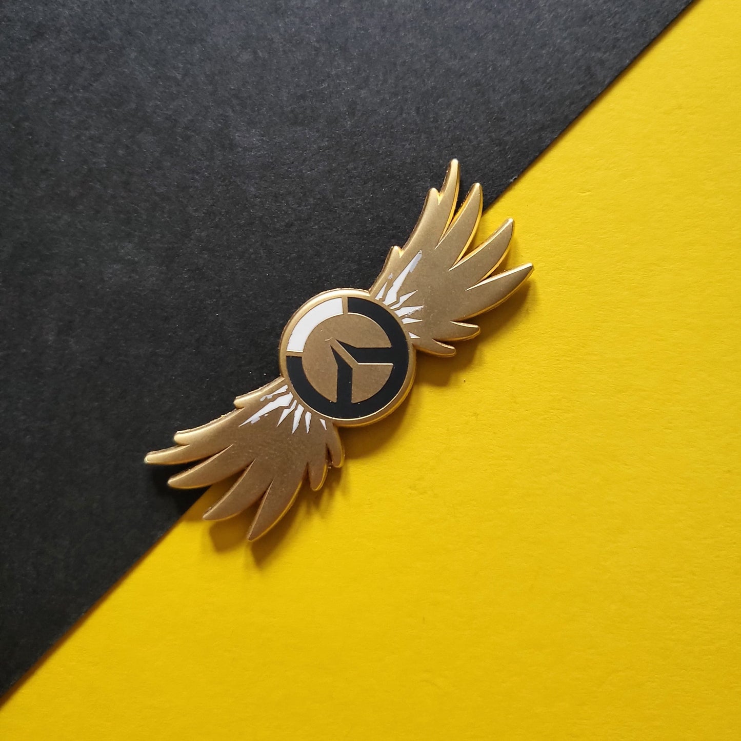 Logo With Wings Hard Enamel Pin