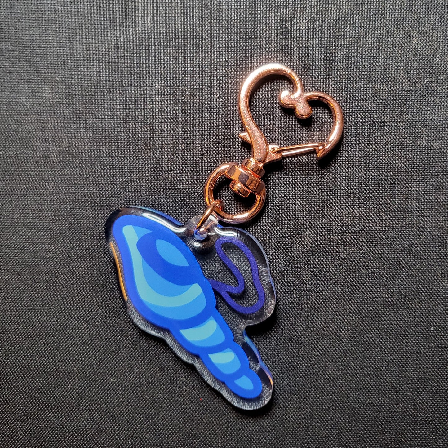 Stardew Valley Mermaid Pendant Acrylic Charm